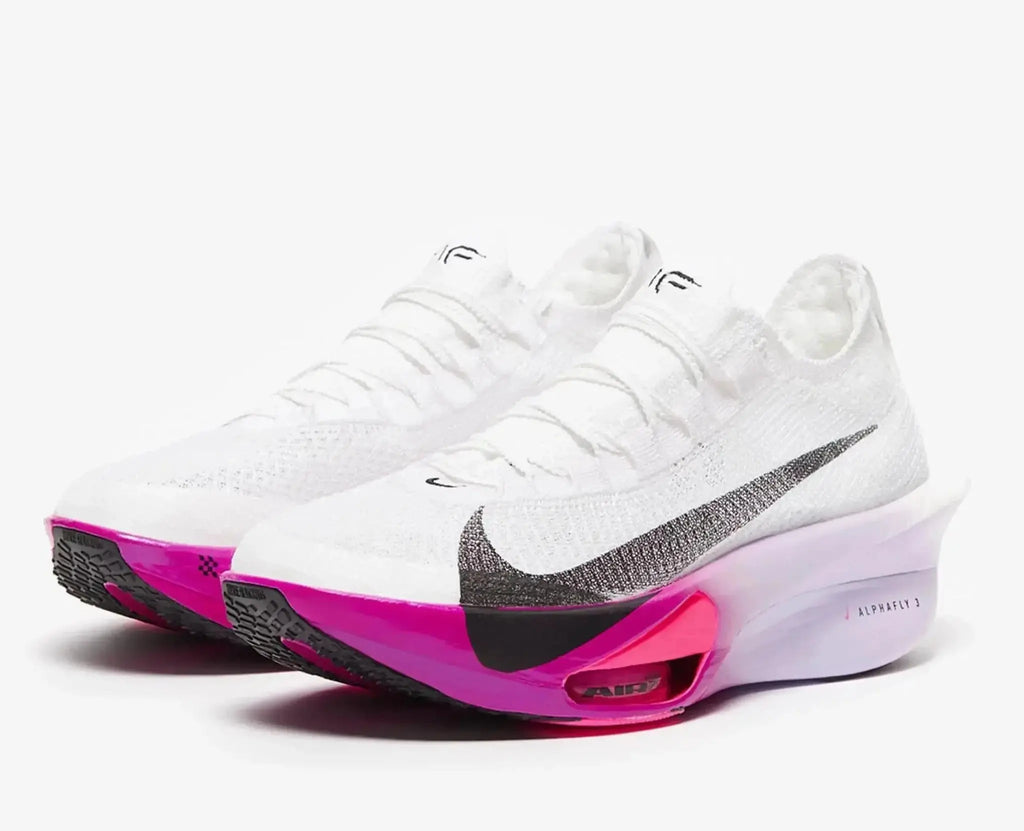 Nike Alphafly 3 White Purple Agate Vivid Grape - Running Shoes