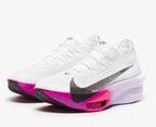 Nike Alphafly 3 White Purple Agate Vivid Grape - Running Shoes