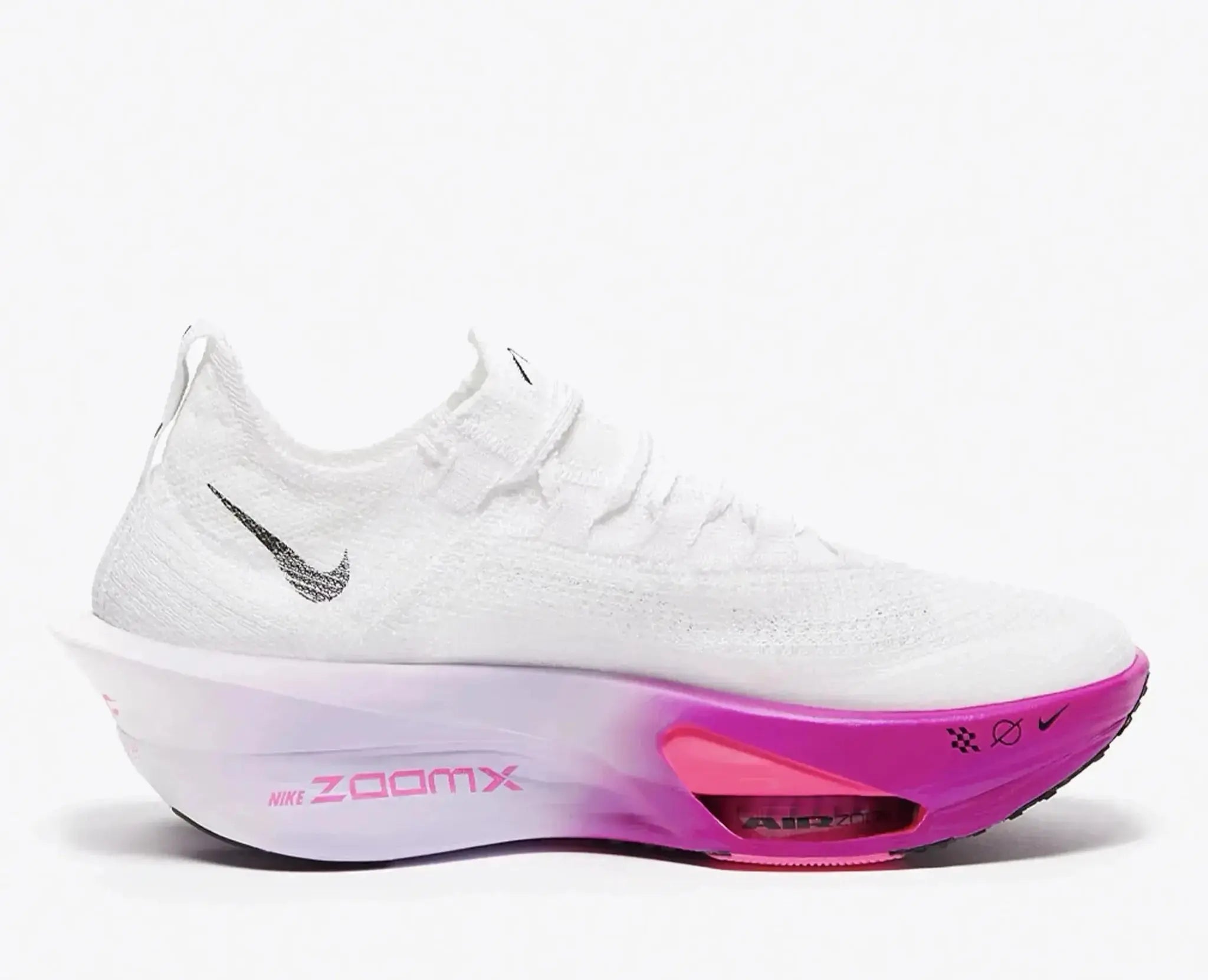 Nike Alphafly 3 White Purple Agate Vivid Grape - Running Shoes