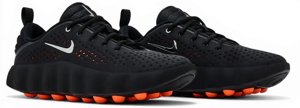 Nike Mind 002 Black / Hyper Crimson / Chrome - Running Shoes