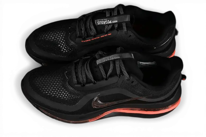 Nike Pegasus Premium Black Bright Crimson - Running Shoes