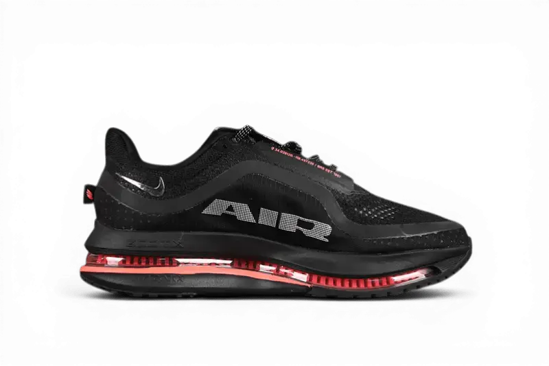 Nike Pegasus Premium Black Bright Crimson - Running Shoes