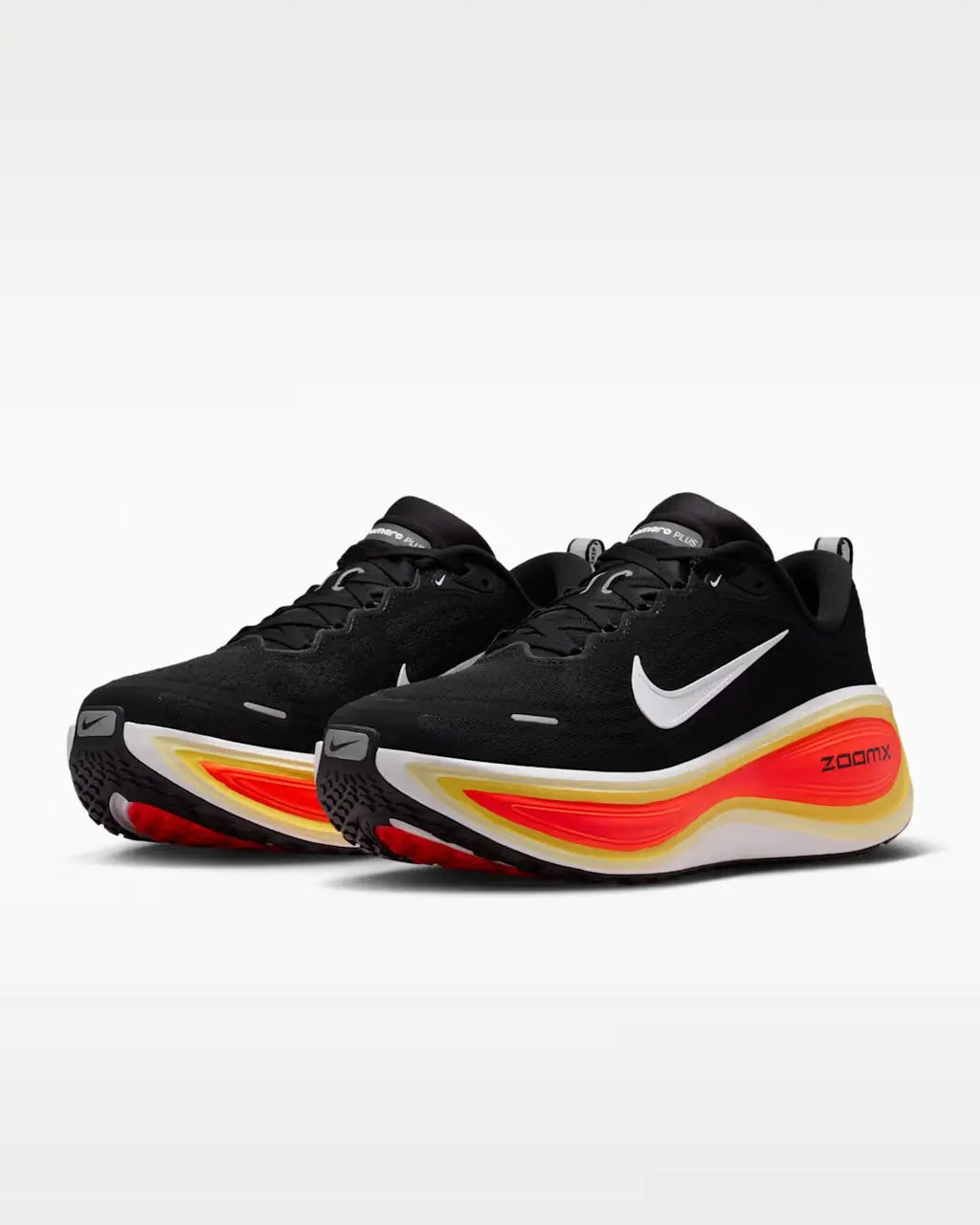 Nike Vomero Plus Black Bright Crimson - Running Shoes