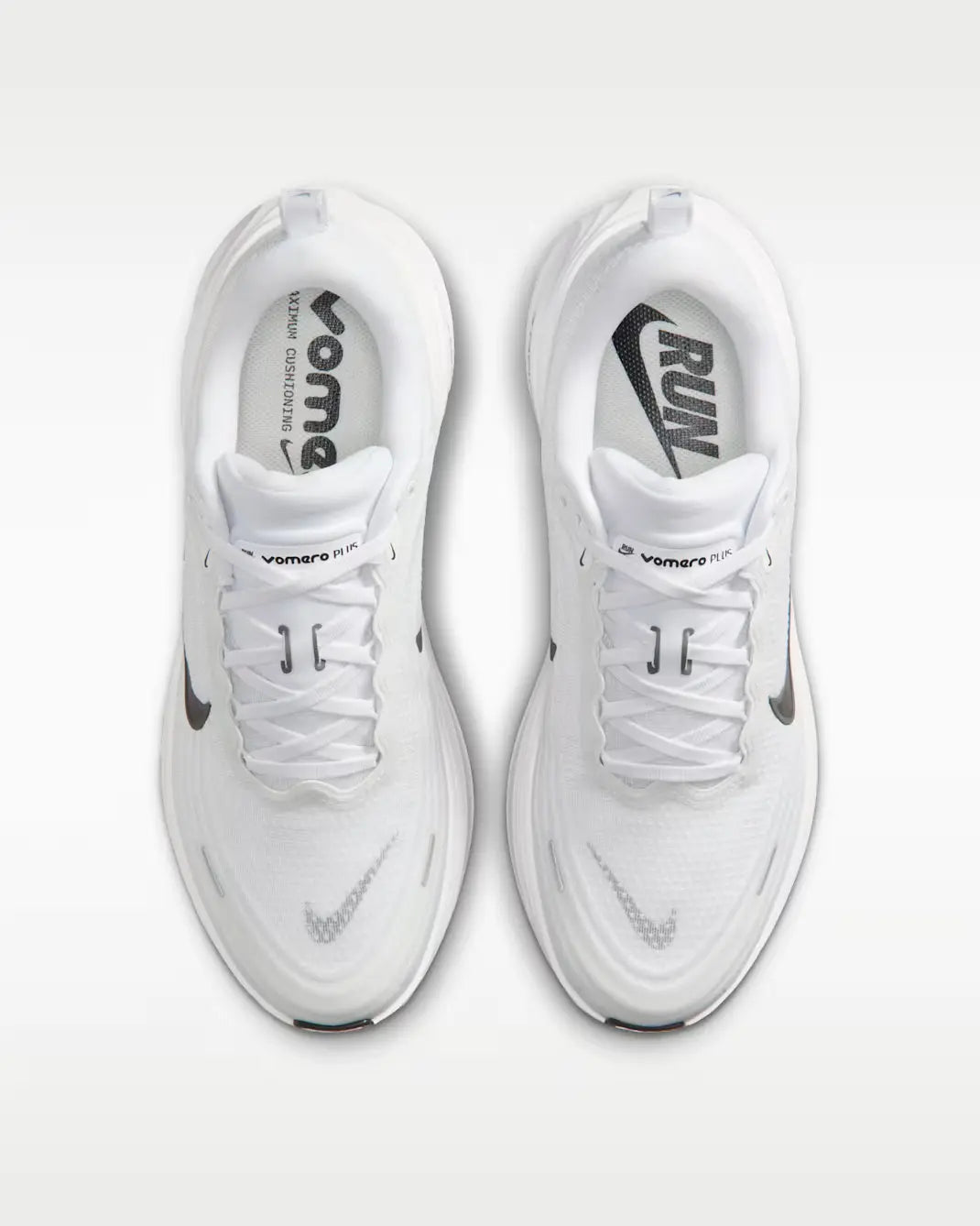 Nike Vomero Plus White Dark Smoke - Running Shoes