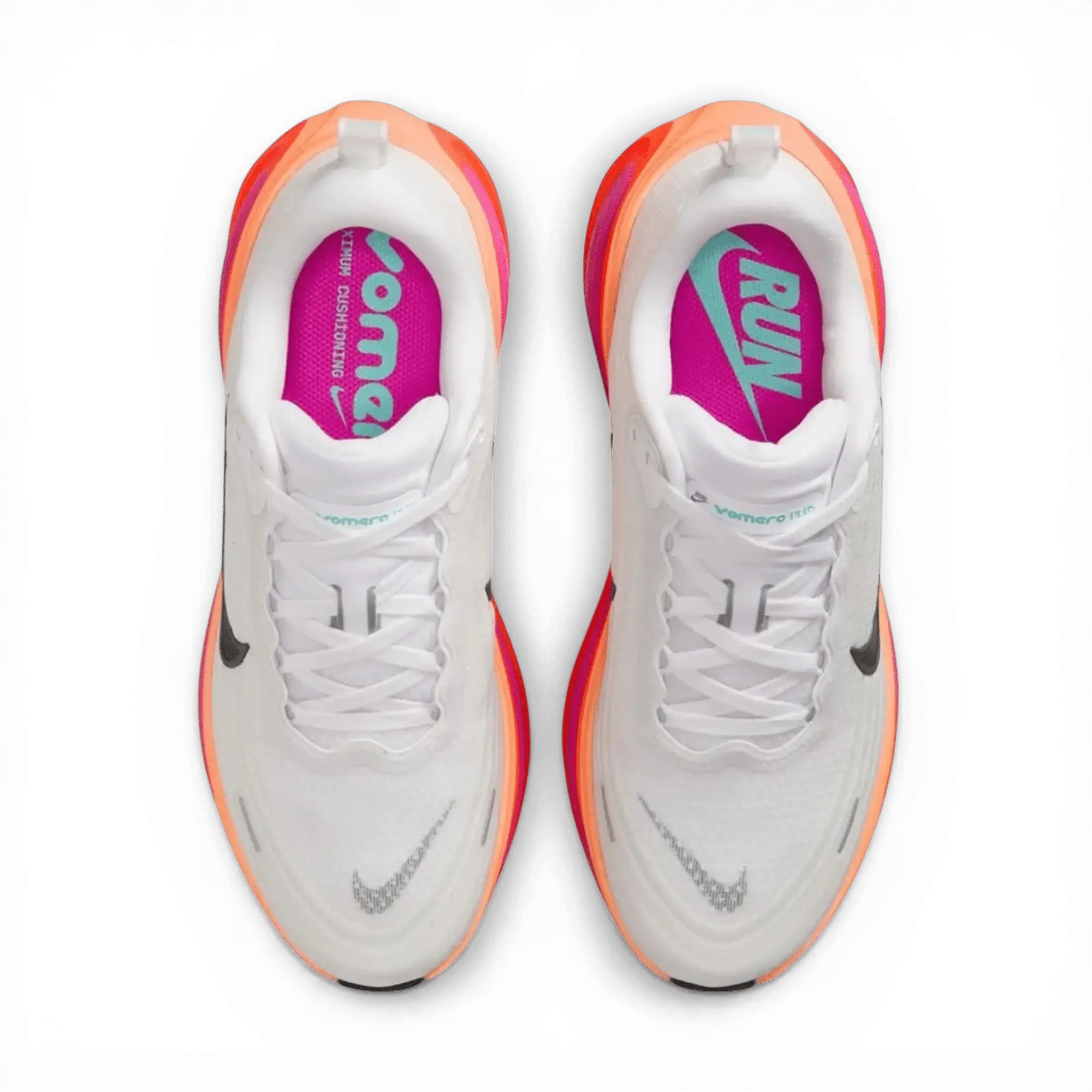 Nike Vomero Plus White Fire Pink - Running Shoes