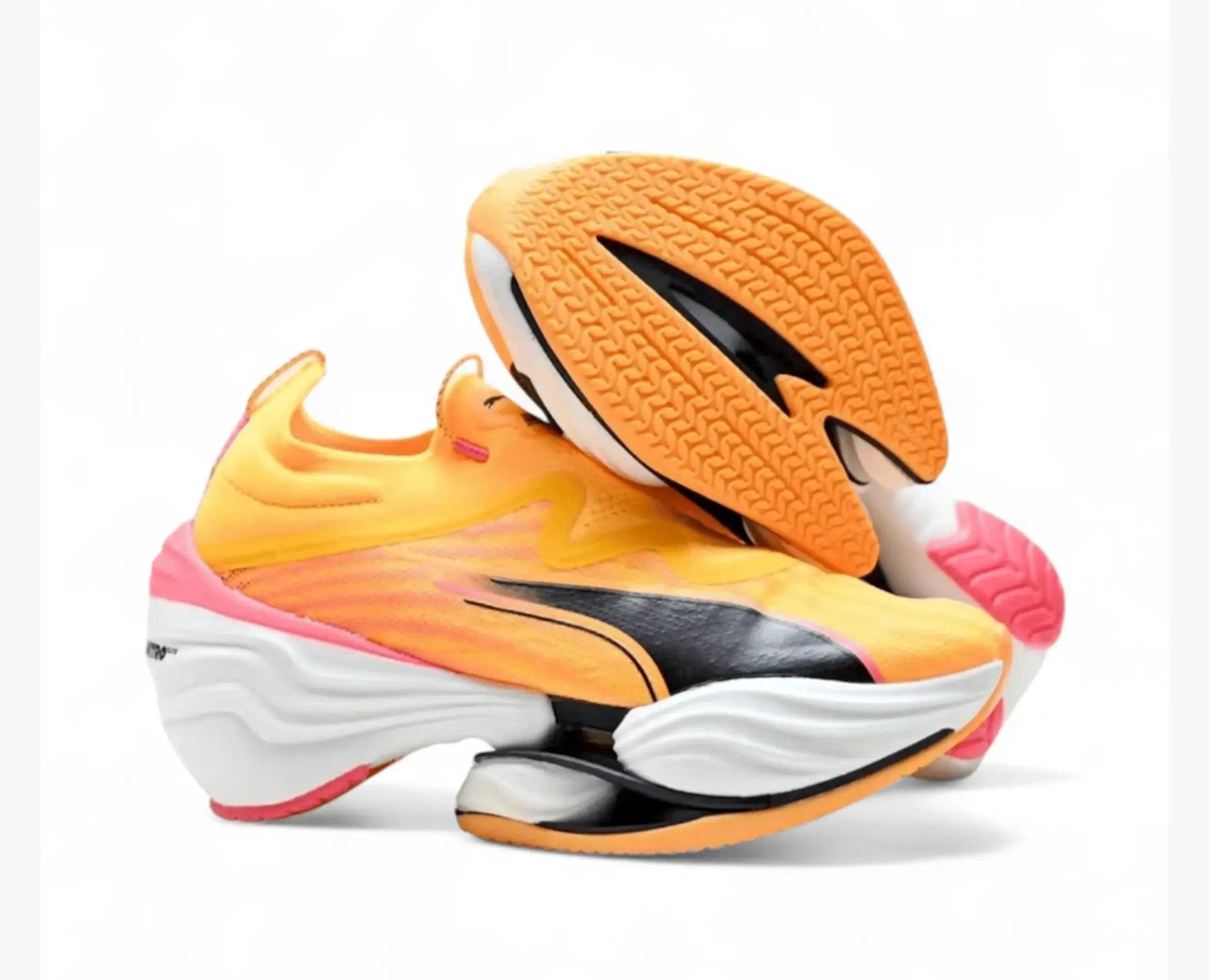 Puma Fast RB Nitro Elite Orange White - Running Shoes
