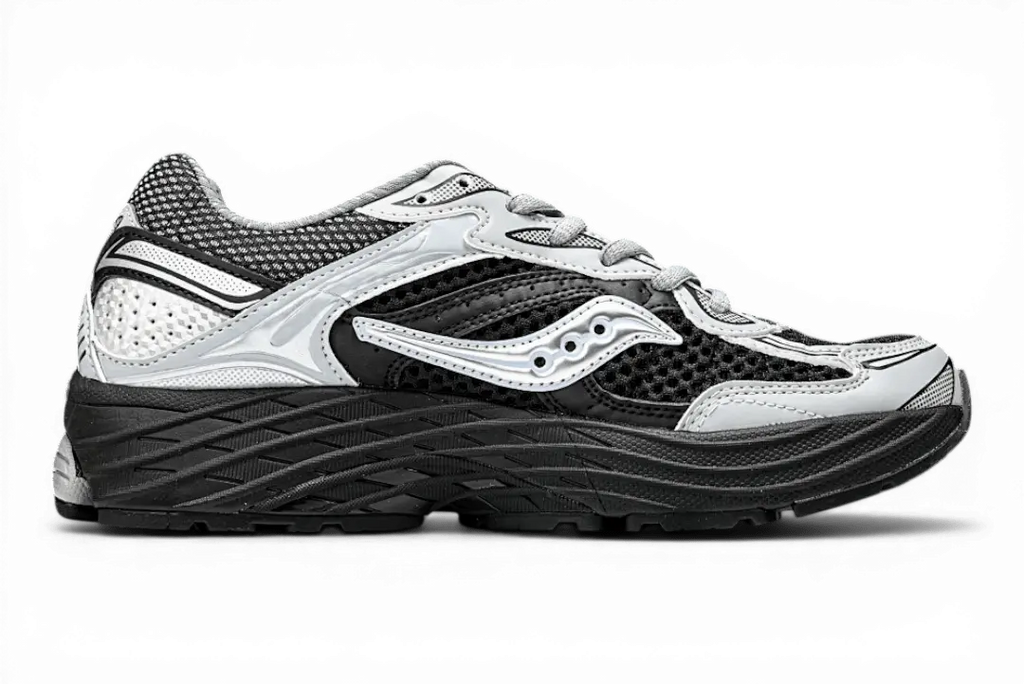 Saucony OG ProGrid Omni 9 Black Silver – Retro Runner - Running Shoes