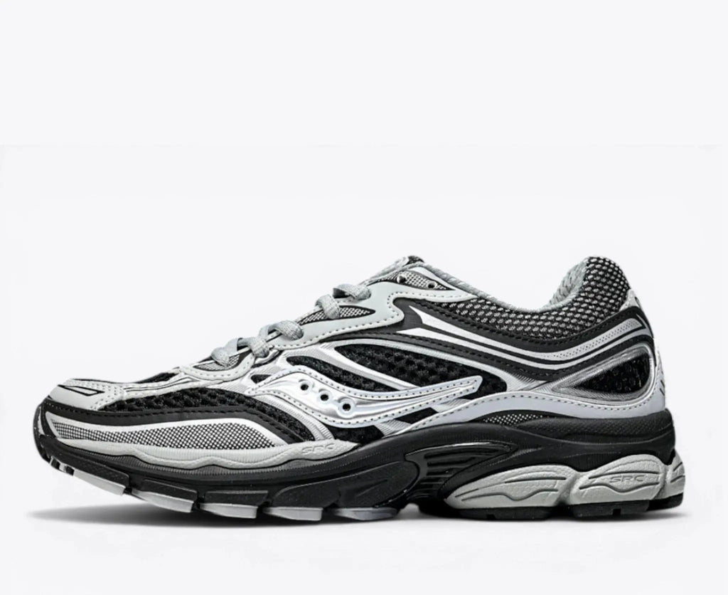 Saucony OG ProGrid Omni 9 Black Silver – Retro Runner - Running Shoes