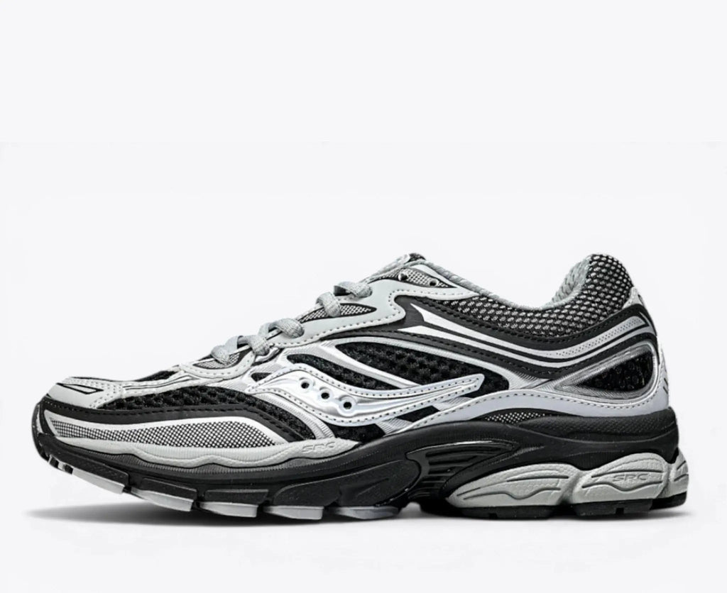 Saucony OG ProGrid Omni 9 Black Silver – Retro Runner - Running Shoes