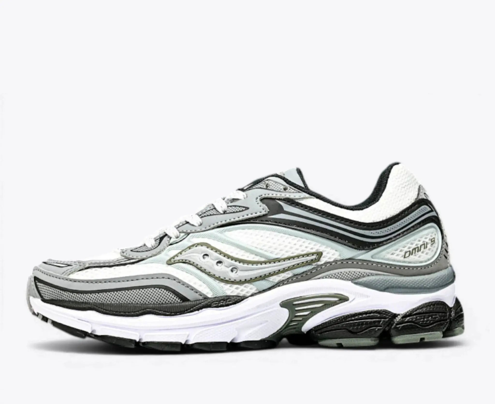 Saucony ProGrid Omni 9 Fabricated Future White Multi - Running Shoes