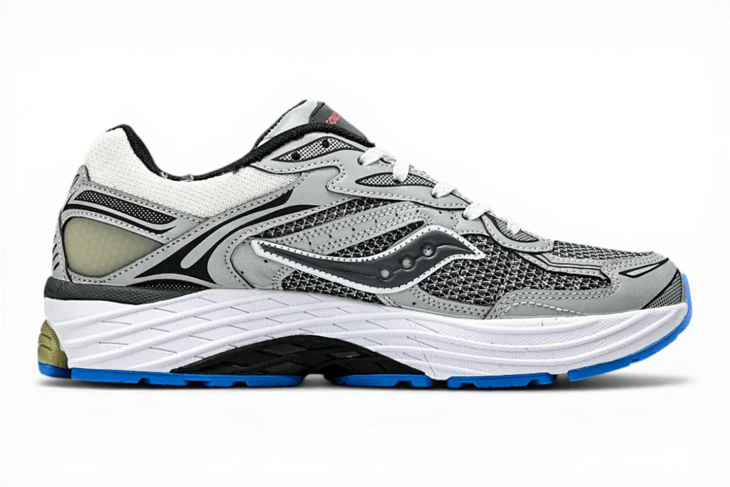 Saucony ProGrid Omni 9 Metallic Grey Silver – Sneaker - Running Shoes