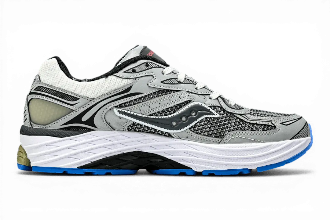 Saucony ProGrid Omni 9 Metallic Grey Silver – Sneaker - Running Shoes