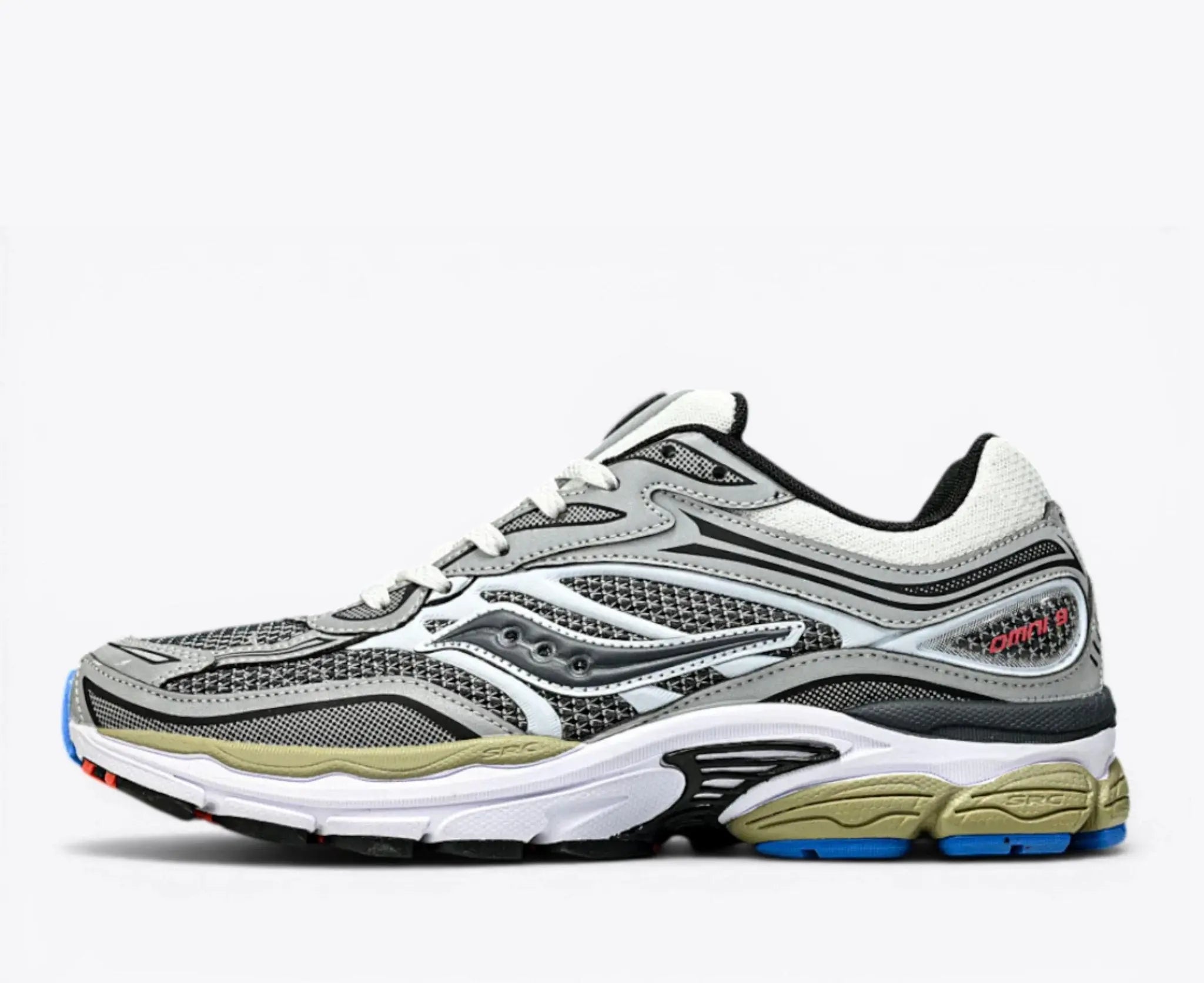 Saucony ProGrid Omni 9 Metallic Grey Silver – Sneaker - Running Shoes